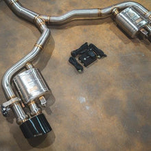 Valvetronic Designs 2018-2024 Audi B9 RS5, 2.9L Catback T304 Stainless Steel Brushed 3.5 Inch Outlet Tips - AUD.B9.RS5.VSES.BR