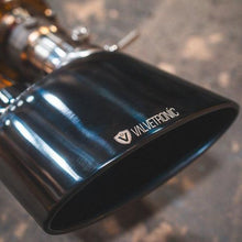 Valvetronic Designs 2018-2026 Audi C8 RS6,RS7 4.0L Catback Grade 5 Titanium Bespoke Oval OEM Style Black Stainless Steel Valvetronic Tips - AUD.C8.VSES.TI