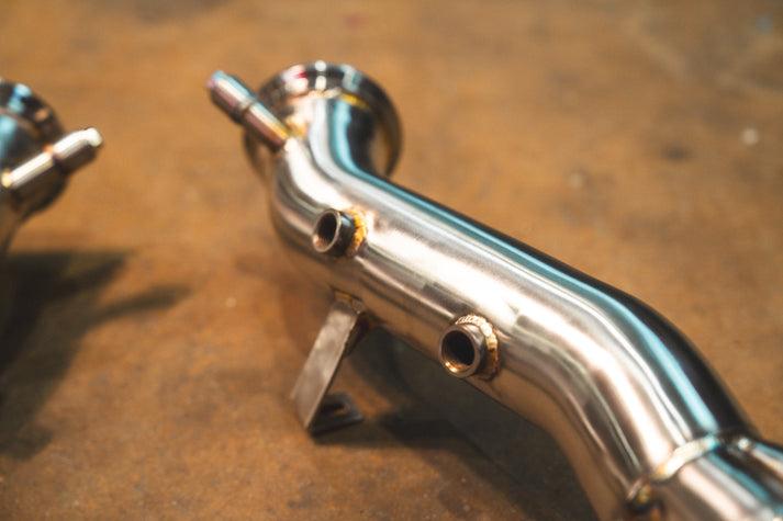Valvetronic Designs 2010-2020 Audi/Lamborghini R8,Huracan,Gallardo LP 5.2 L Free Flow Exhaust Headers - AUD.LAM.V10.FFH.R8.1.BR