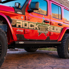 Rock Slide Engineering JL 4 Door Step Slider Rocker Guards (2018-2020 Wrangler) - AX-SS-RG-JL4