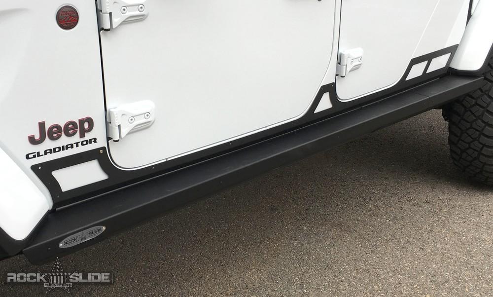 Rock Slide Engineering JT Step Slider Rocker Guards (2020 Gladiator) - AX-SS-RG-JT4