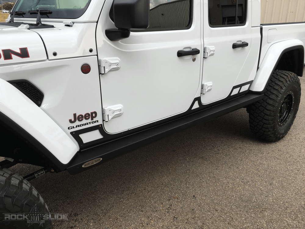 Rock Slide Engineering JT Step Slider Rocker Guards (2020 Gladiator) - AX-SS-RG-JT4