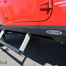 Rock Slide Engineering Step Slider Skid Plate Kit for 2007-18 Jeep JK 4 Door (2007-2018 Wrangler, Wrangler JK) - AX-SS-SP-JK4
