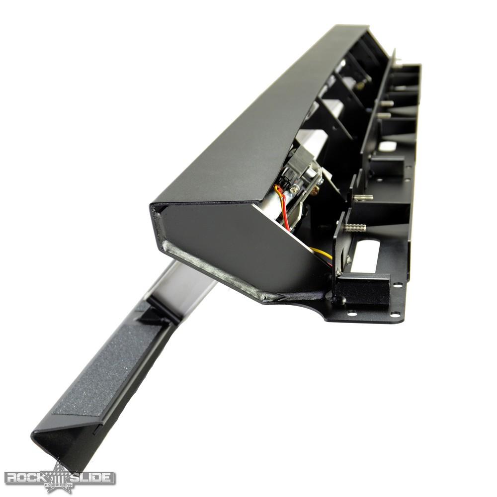 Rock Slide Engineering Step Slider Skid Plate Kit for 2007-18 Jeep JK 4 Door (2007-2018 Wrangler, Wrangler JK) - AX-SS-SP-JK4