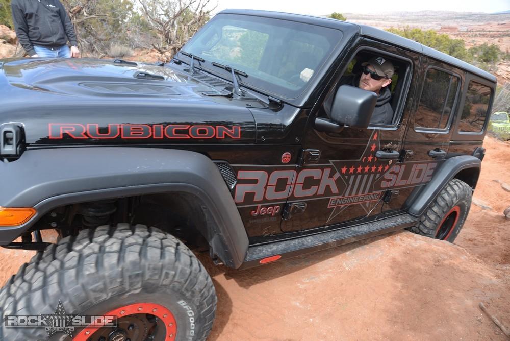 Rock Slide Engineering Step Slider Skid Plate Kit for 18-Pres Jeep JL 4 Door (2018-2020 Wrangler) - AX-SS-SP-JL4