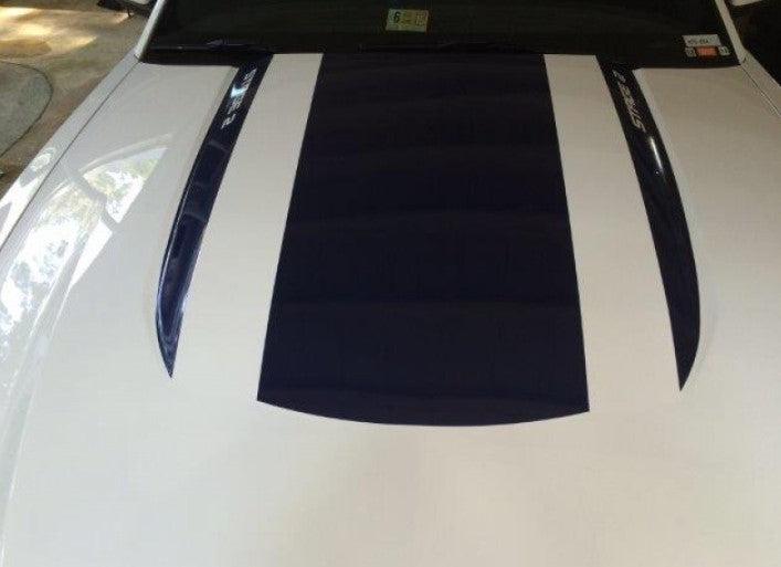 Anchor Room Roush Style Hood Kit - Matte White , Stage 2(2010-2012 Mustang) - 10FM_RHSK_S2_MW