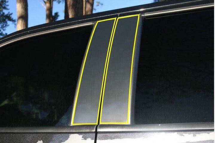 Anchor Room Quarter Window American Flag - Matte Black (2020-2023 Explorer) - 09F0_PLR_M