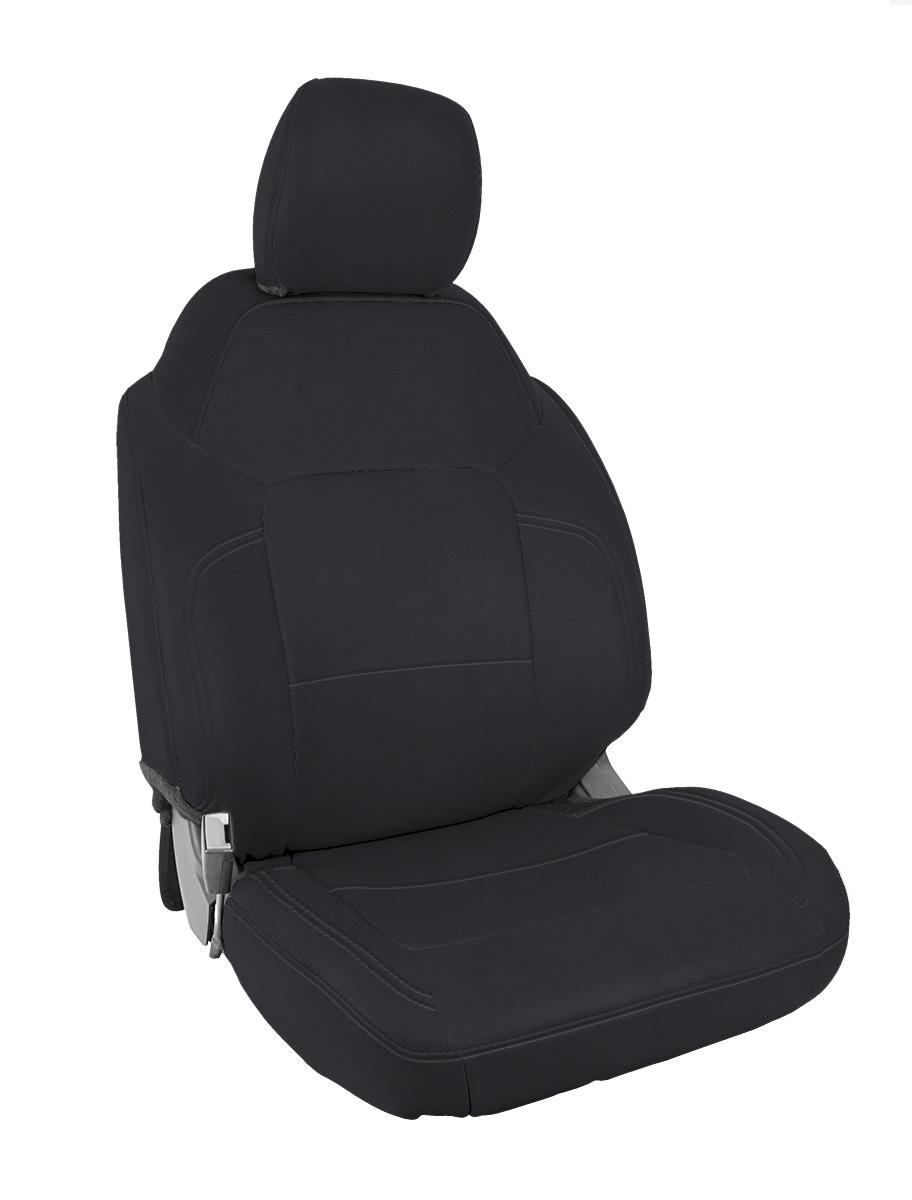 PRP Seats Front Seat Covers for 2021+ Ford Bronco 4 Door All Black - B060-02