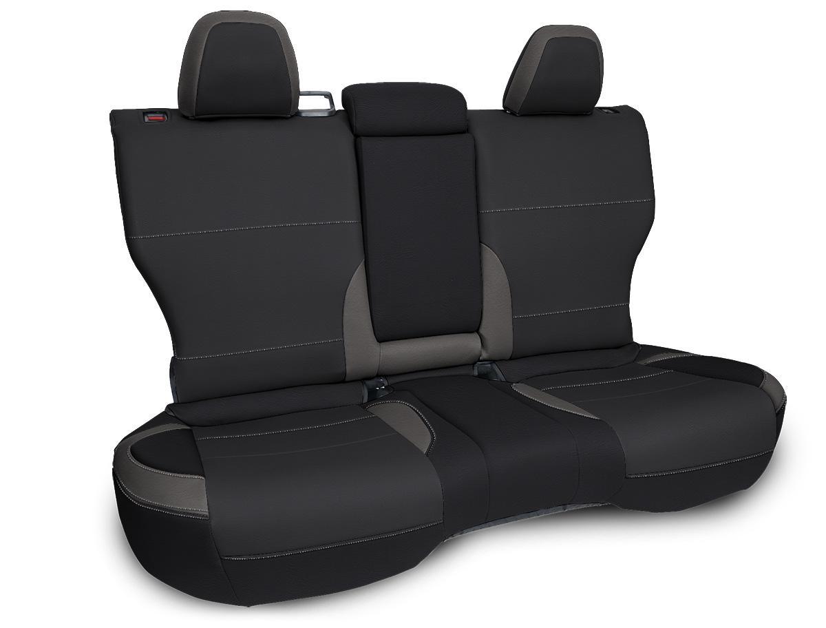PRP Seats Rear Bench Seat Cover for 2021+ Subaru Outback Black and Gray - B079-03