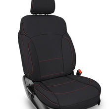 PRP Seats Front Seat Covers for 2013-2017 Subaru Crosstrek Pair Black with Red Stitch - B080-01