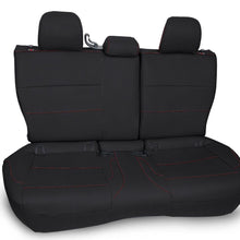 PRP Seats Rear Bench Seat Cover for 2013-2017 Subaru Crosstrek Black with Red Stitch - B081-01
