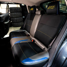PRP Seats Rear Bench Seat Cover for 2013-2017 Subaru Crosstrek Black with Red Stitch - B081-01