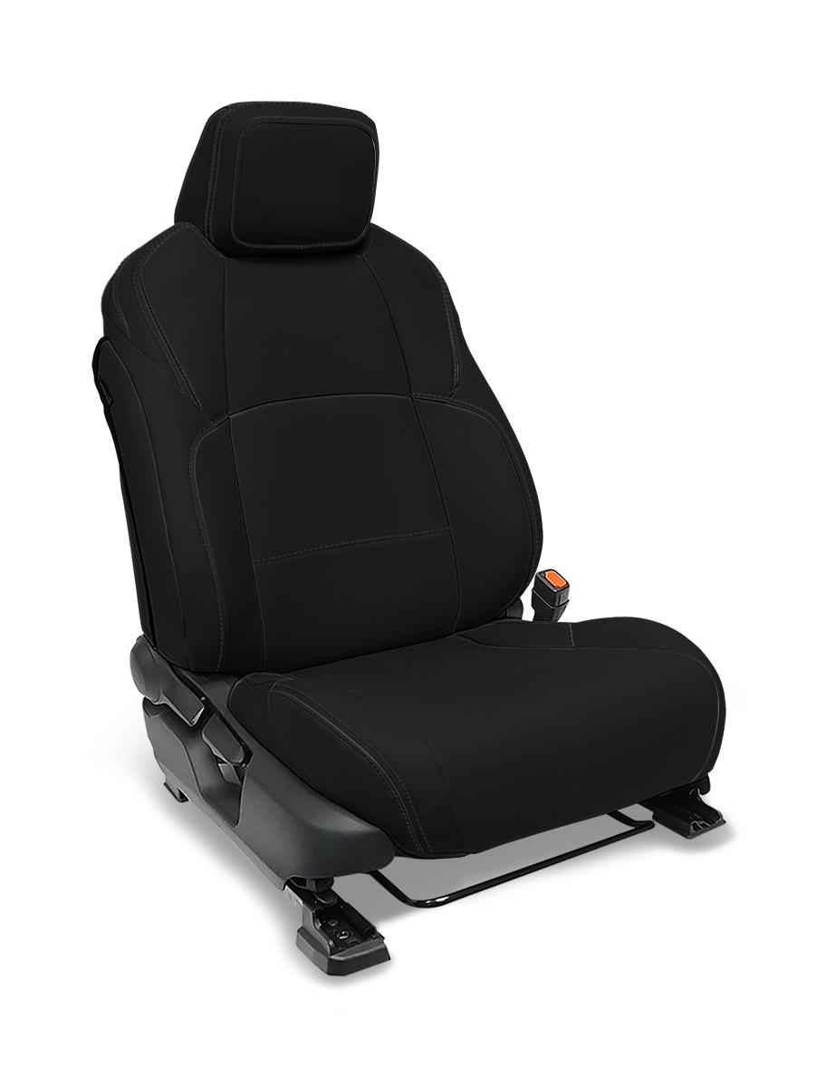 PRP Seats Front Seat Covers for 2024 Toyota Tacoma Pair All Black - B088-02