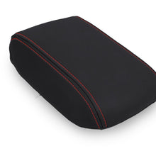 PRP Seats Center Console Cover for 2013-2017 Subaru Crosstrek Black with Red Stitch - B110-01