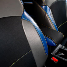 PRP Seats Center Console Cover for 2013-2017 Subaru Crosstrek Black with Red Stitch - B110-01