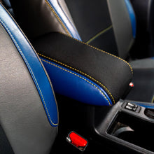 PRP Seats Center Console Cover for 2013-2017 Subaru Crosstrek Black with Red Stitch - B110-01