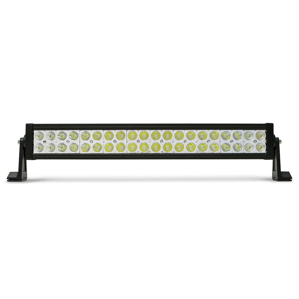 DV8 Offroad 20" Dual Row Led Light Bar; Chrome Face - B20CE120W3W