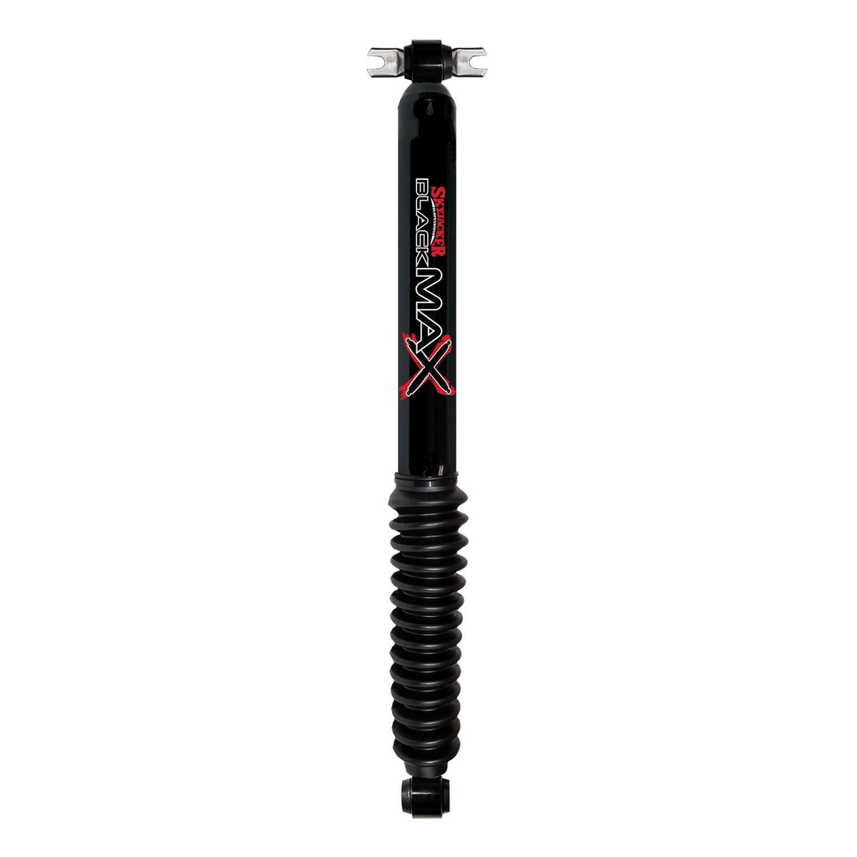 Skyjacker Black MAX Shock Absorber w/Black Boot 19.07 Inch Extended 12.07 Inch Collapsed 84-01 Jeep Cherokee 97-05 Jeep Wrangler 97-08 Jeep TJ - B8508