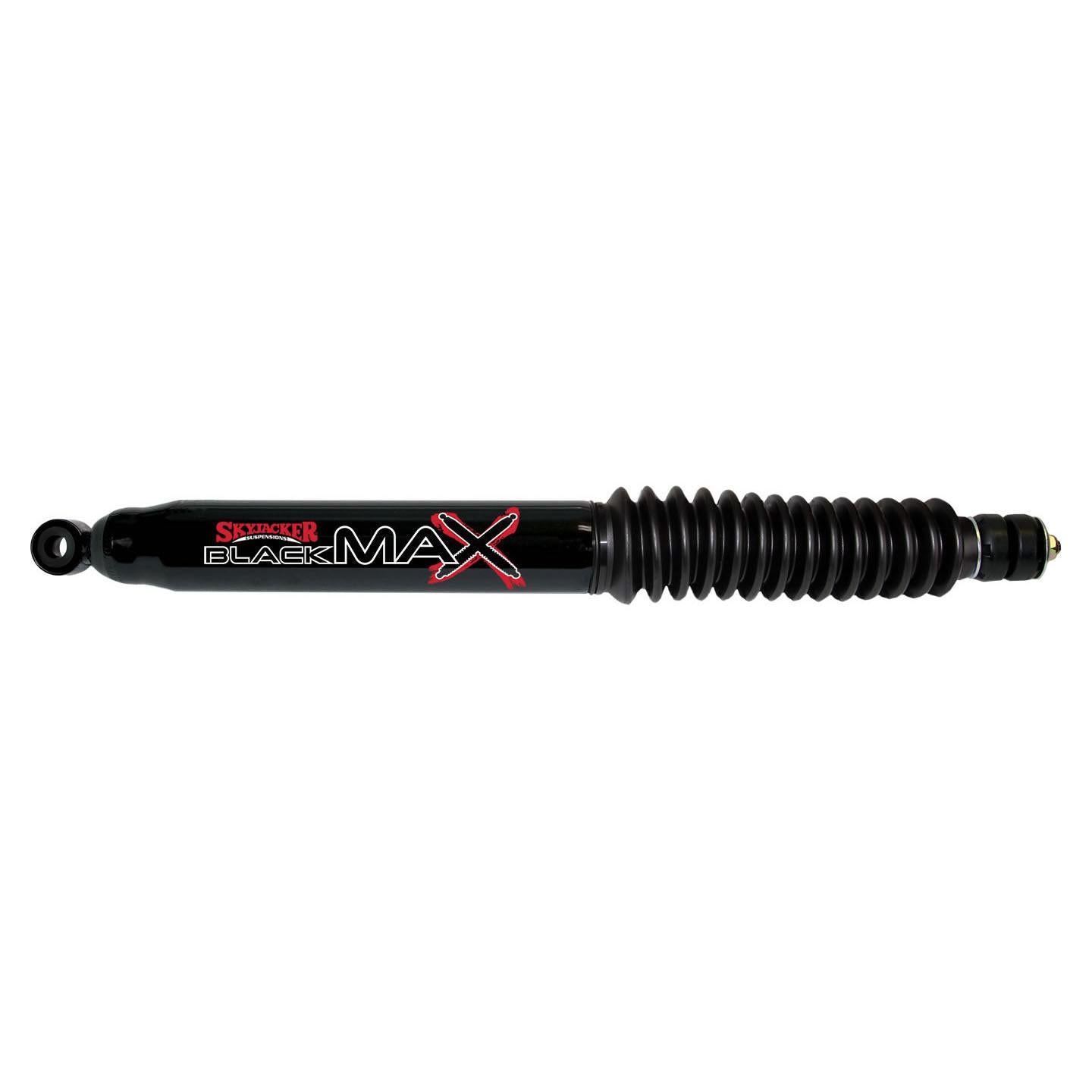 Skyjacker Black MAX Shock Absorber w/Black Boot 24.63 Inch Extended 14.75 Inch Collapsed 00-18 Ram 3500 00-12 Ram 2500 14-18 Ram 2500 05-18 Ford F-250 Super Duty 05-18 Ford F-350 Super Duty - B8592
