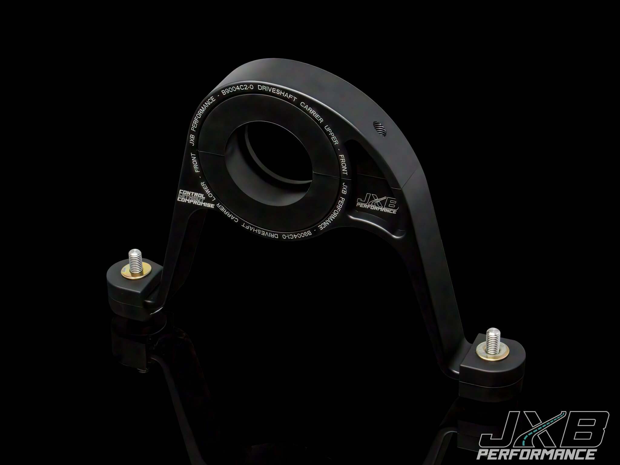 JXB Performance Driveshaft Carrier - Audi B9 A4/A5 6MT - Street Bushings - B9004A0-S