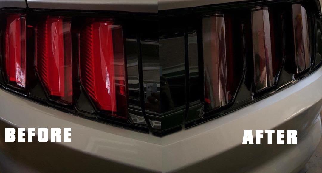 Anchor Room Tail Light Lens Vinyl Tint (2015-2017 Mustang) - Standard  - 15FM_T