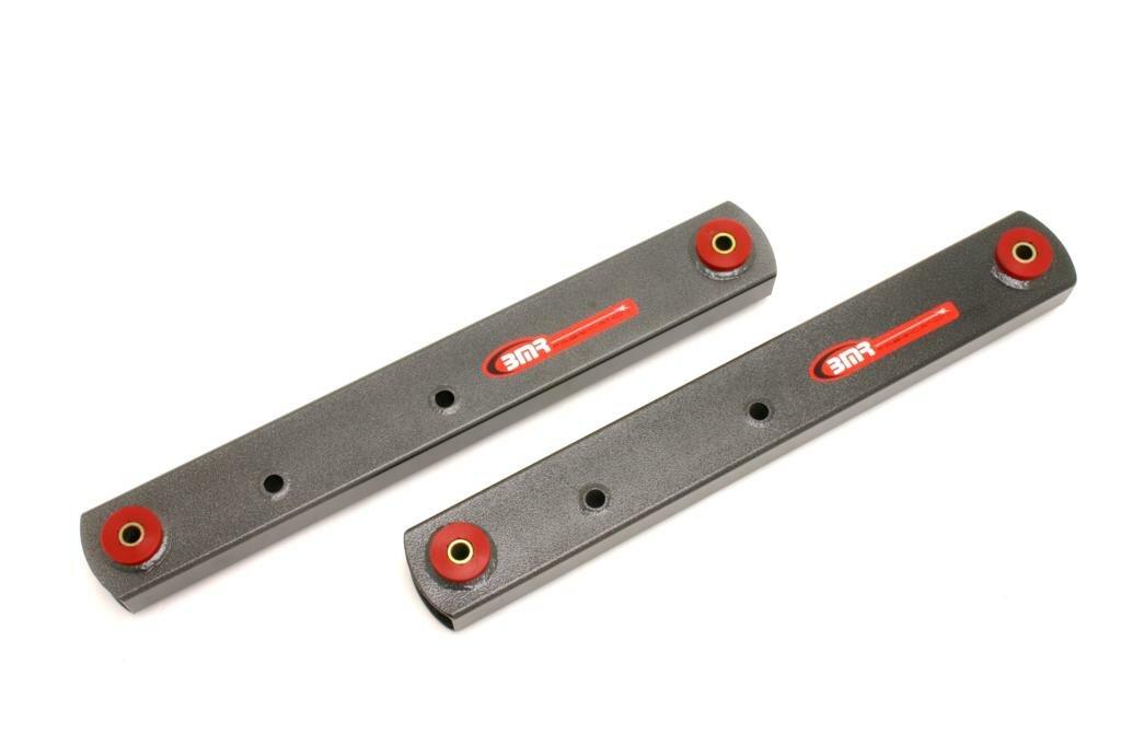 BMR BCA003H Black Lower Control Arms, Boxed, Non-Adj, Poly Bushings G-Body 1978 - 1987 Buick, Chevy Oldsmobile, Pontiac