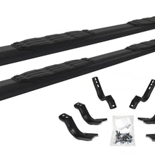 Go Rhino 5" 1000 Series Side Steps with Mounting Brackets Kit - Double Cab Only (2007-2021 Tundra) - 105441580T