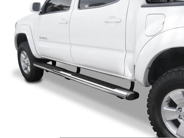 Go Rhino 6" Oe Xtreme Composite Side Steps - Chrome - Boards Only - New Step Pad - 680280C
