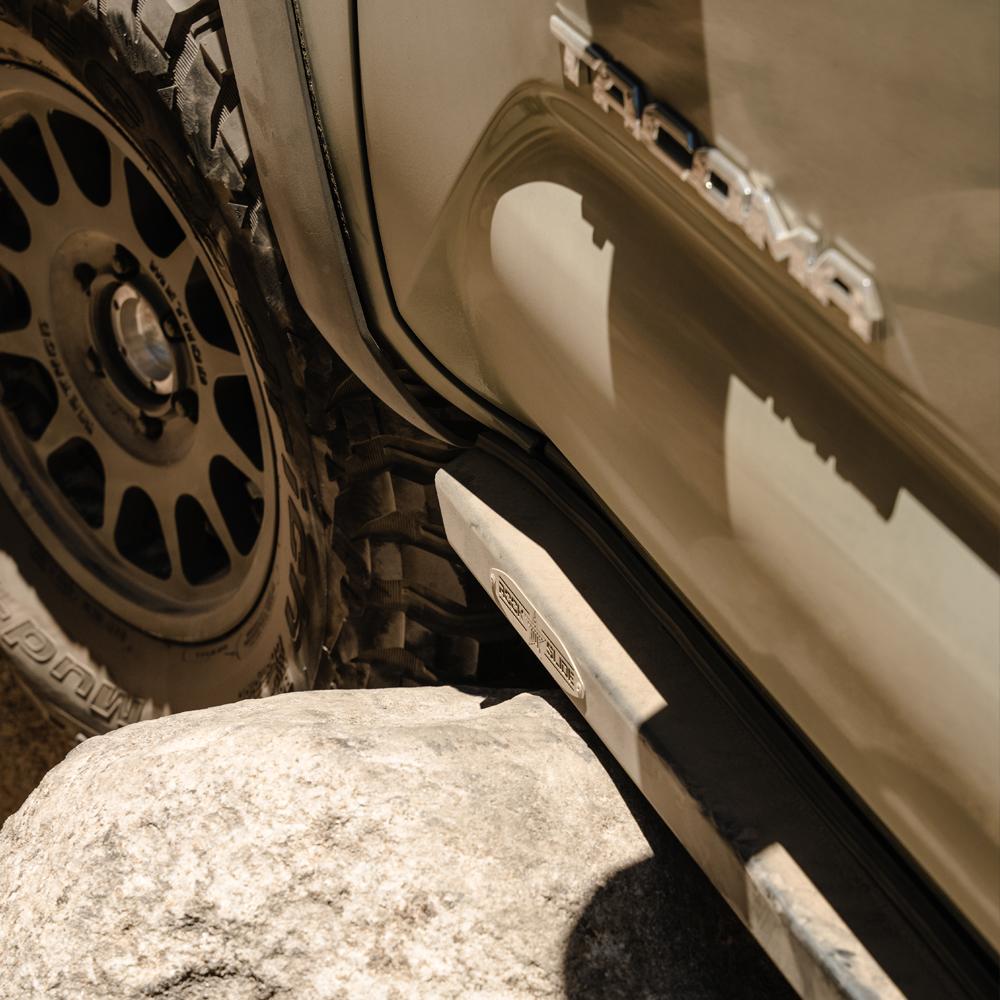Rock Slide Engineering Tacoma Rock Sliders For 05-23 Toyota Tacoma Standard Bed Black Powdercoat Steel (2005-2023 Tundra, Tacoma) - BD-SL-100-TACO
