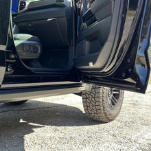 Rock Slide Engineering Tundra Rock Sliders For 22-24 Toyota Tundra Black Powdercoat Steel (2022-2024 Tundra) - BD-SL-100-TUN