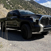 Rock Slide Engineering Tundra Rock Sliders For 22-24 Toyota Tundra Black Powdercoat Steel (2022-2024 Tundra) - BD-SL-100-TUN