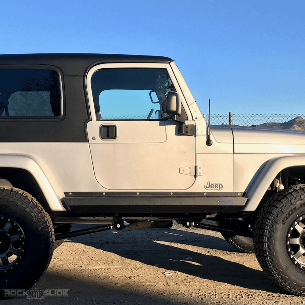 Rock Slide Engineering LJ 2 Door Step Slider (2003-2006 Wrangler) - BD-SS-100-LJ