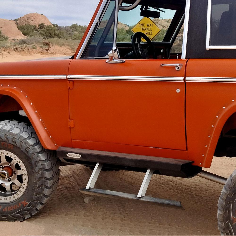 Rock Slide Engineering Ford Bronco 1St Generation Step Sliders Passenger Side Sub Part (1966-1977 Bronco) - BD-SS-300-B1GP
