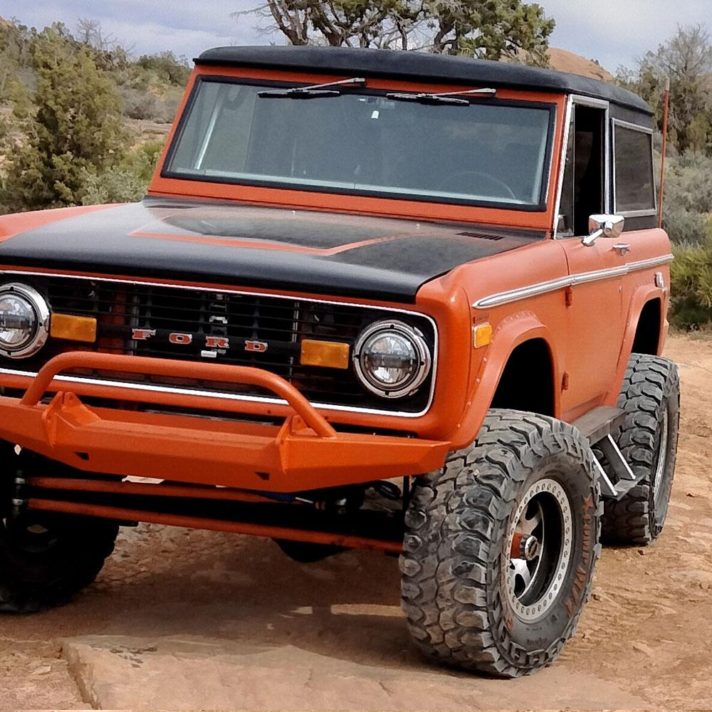 Rock Slide Engineering Ford Bronco 1St Generation Step Sliders 2 Boxes (1966-1977 Bronco) - BD-SS-300-B1G