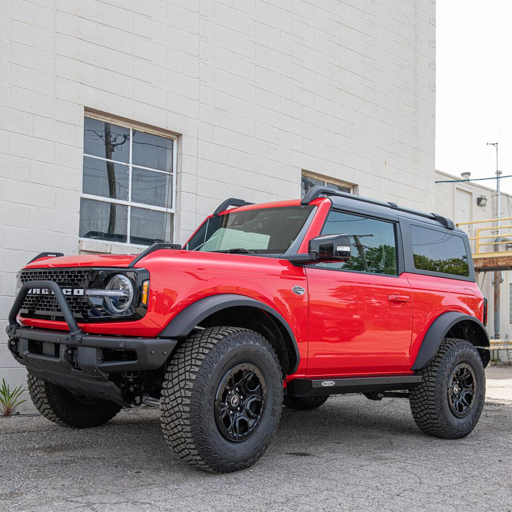 Rock Slide Engineering Bronco Side Step Sliders For 21-Pres Bronco 2 Door Models Set (2021-2023 Bronco) - BD-SS-300-BR2