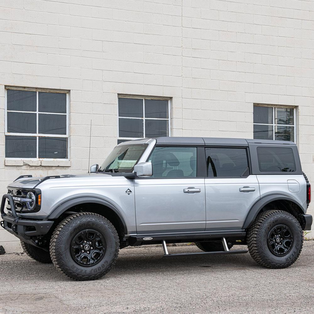 Rock Slide Engineering Bronco Side Step Sliders For 21-Pres Bronco 4 Door Models Passenger Side Sub Part (2022-2025 Bronco) - BD-SS-300-BR4P