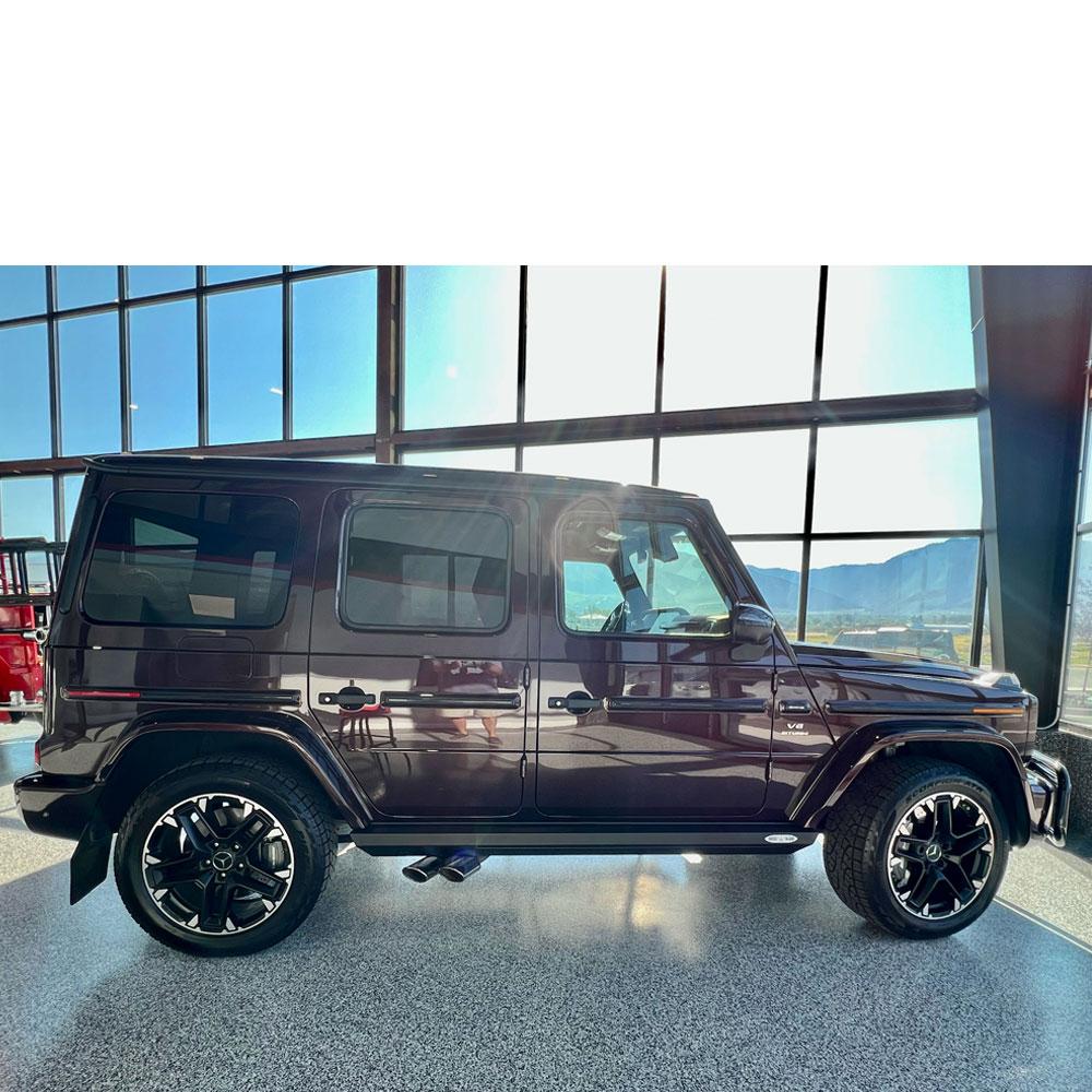 Rock Slide Engineering Mercedes-Benz G-Wagen Step Sliders Passenger Side (2019-2023 GLS550, AMG GT 63) - BD-SS-300-GWGP