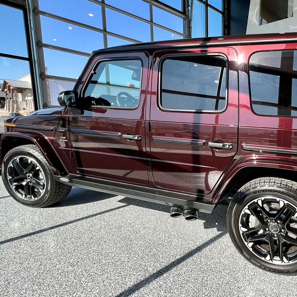 Rock Slide Engineering Mercedes-Benz G-Wagen Step Sliders - BD-SS-300-GWG