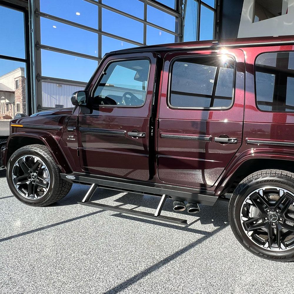 Rock Slide Engineering Mercedes-Benz G-Wagen Step Sliders - BD-SS-300-GWG