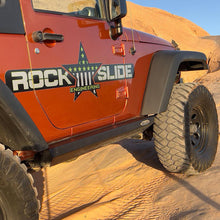 Rock Slide Engineering Jeep JK Side Step Sliders For 07-18 Wrangler JK 2 Door Models Set (2007-2018 Wrangler, Wrangler JK) - BD-SS-300-JK2