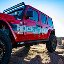Rock Slide Engineering Jeep JL Side Step Sliders For 18-23 Wrangler JL 4 Door Models Set (2018-2023 Wrangler) - BD-SS-300-JL4