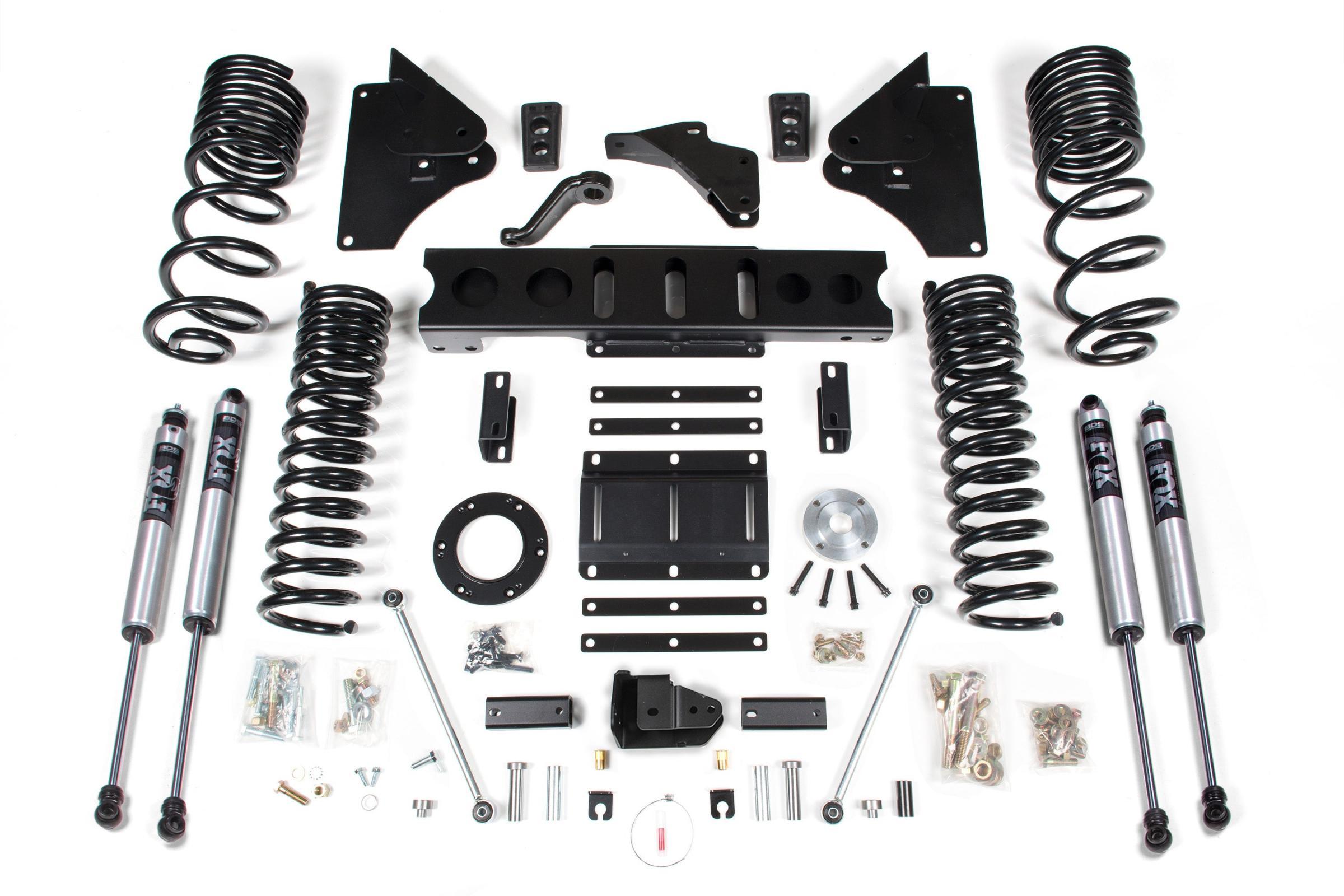 BDS Suspension 5.5 Inch Lift Kit Ram 2500 14-18 4WD Gas Fox 2.0 Performance Shocks (2014-2018 2500) - BDS1605FS