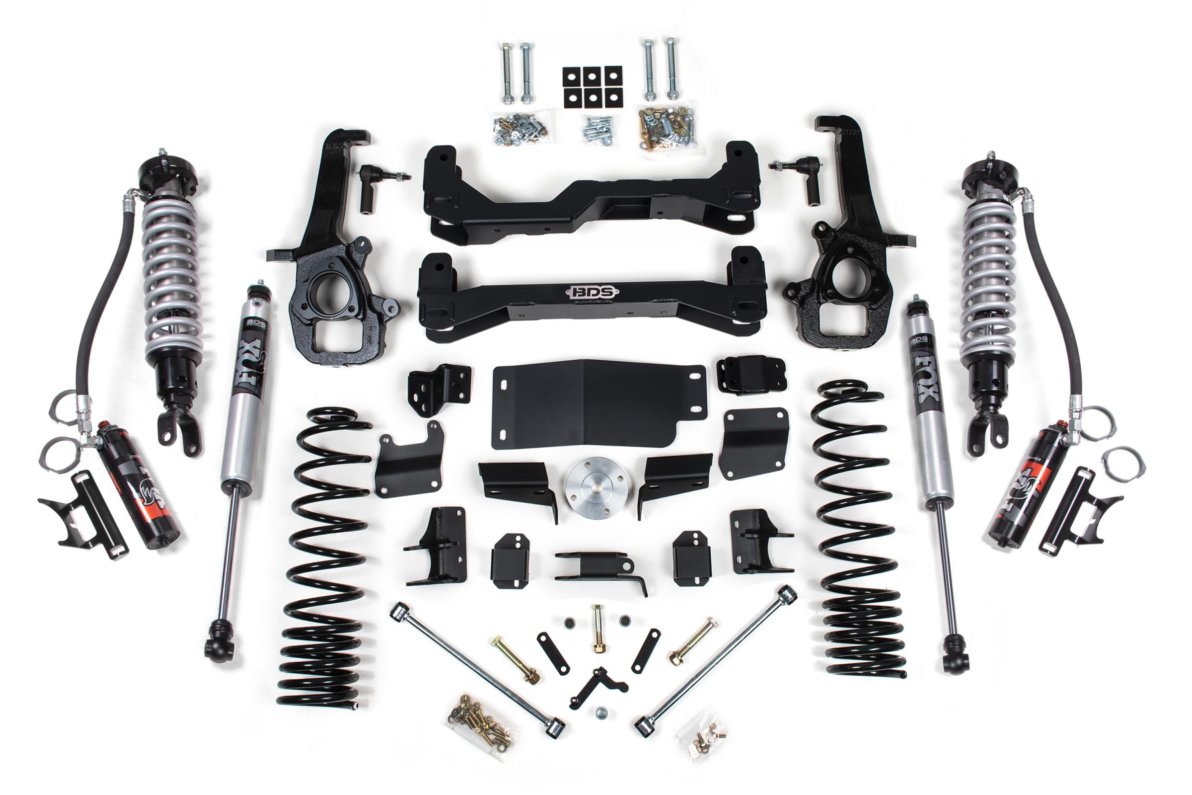 BDS Suspension 4 Inch Lift Kit FOX 2.5 Performance Elite Coil-Over Ram 1500 19-24 4WD Standard Bore Fox 2.5 Performance Elite (2019-2023 1500) - BDS1757FPE