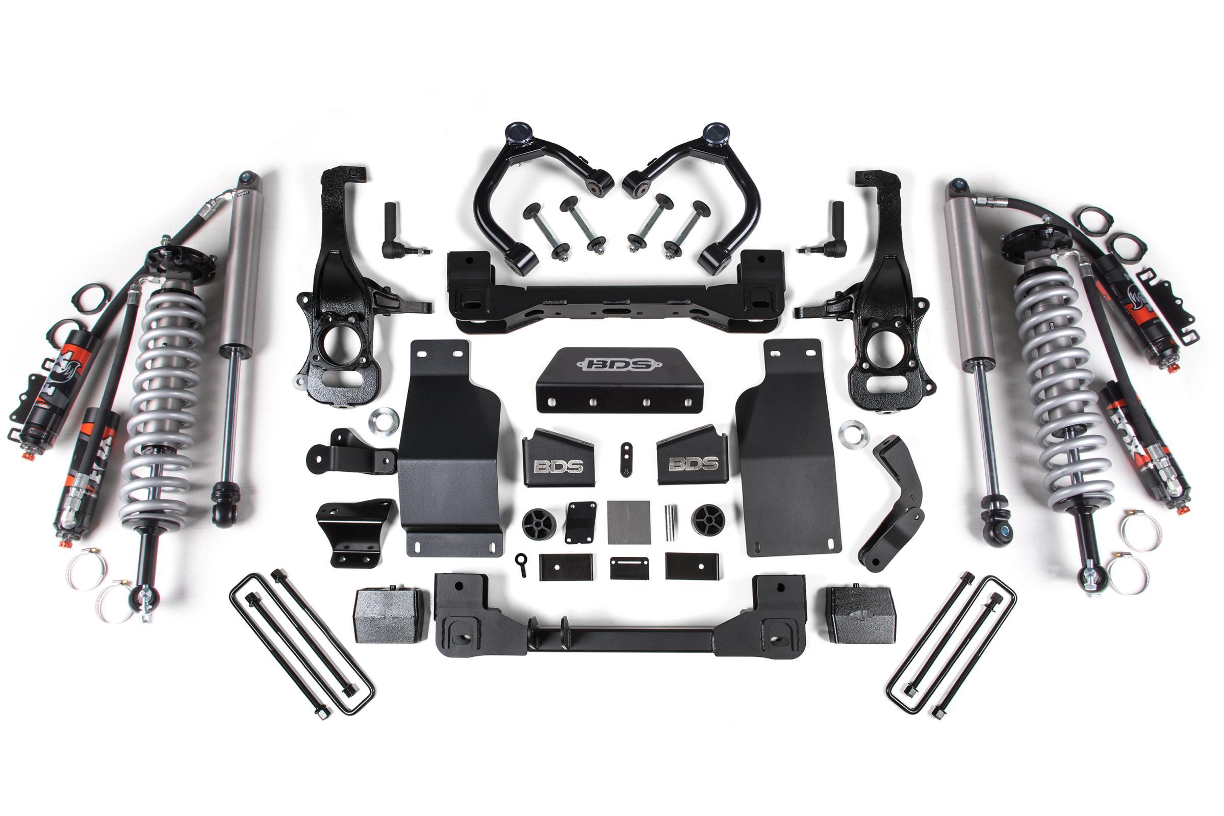 BDS Suspension 6 Inch Lift Kit FOX 2.5 Performance Elite Coil-Over Silverado/Sierra 1500 19-24 4WD Diesel Fox 2.0 Performance Shocks (2014-2024 Silverado 1500, Sierra 1500) - BDS1803FPE