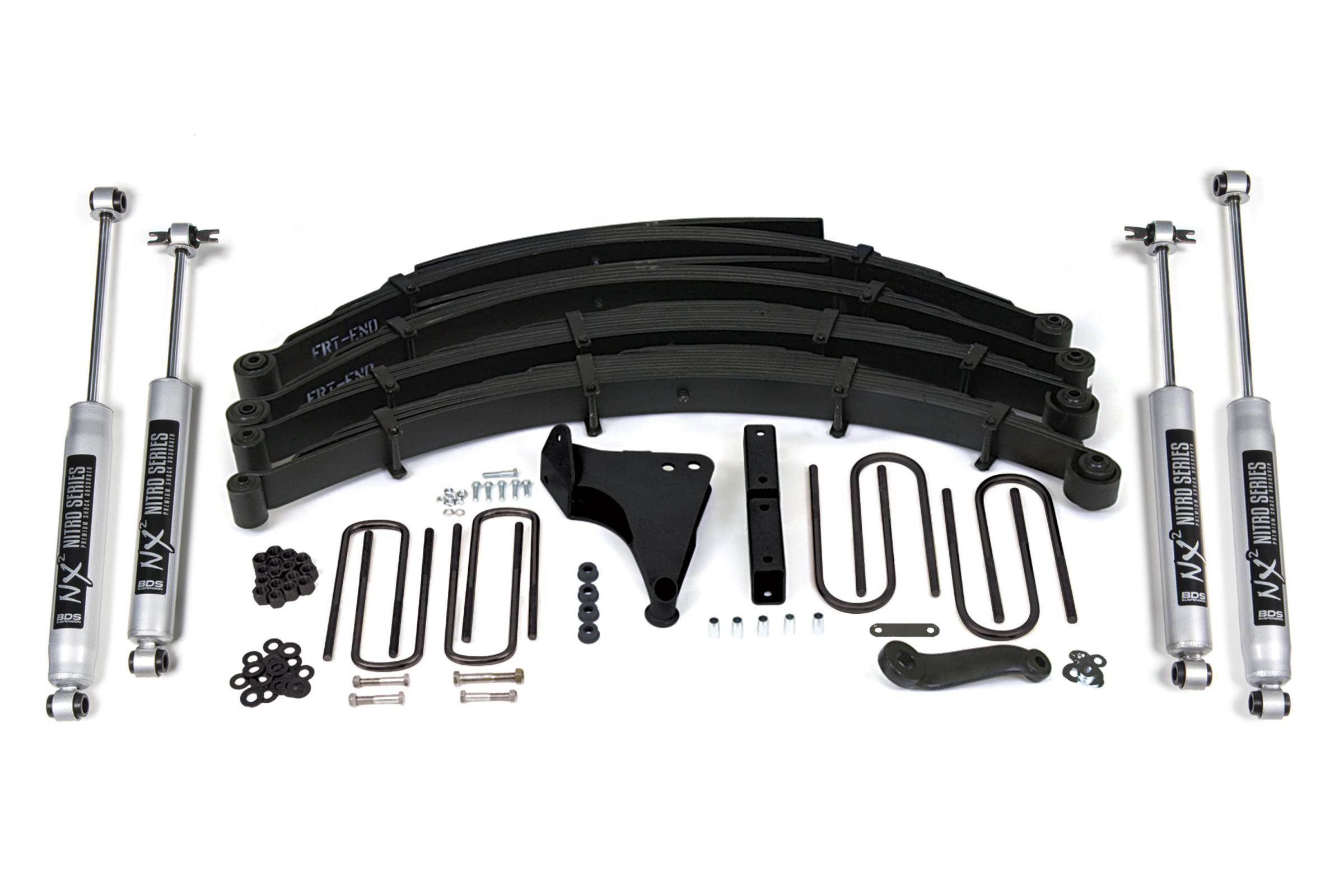 BDS Suspension 8 Inch Lift Kit Ford Excursion 00-05 4WD Fox 2.0 Performance (2000-2005 Excursion) - BDS304FS