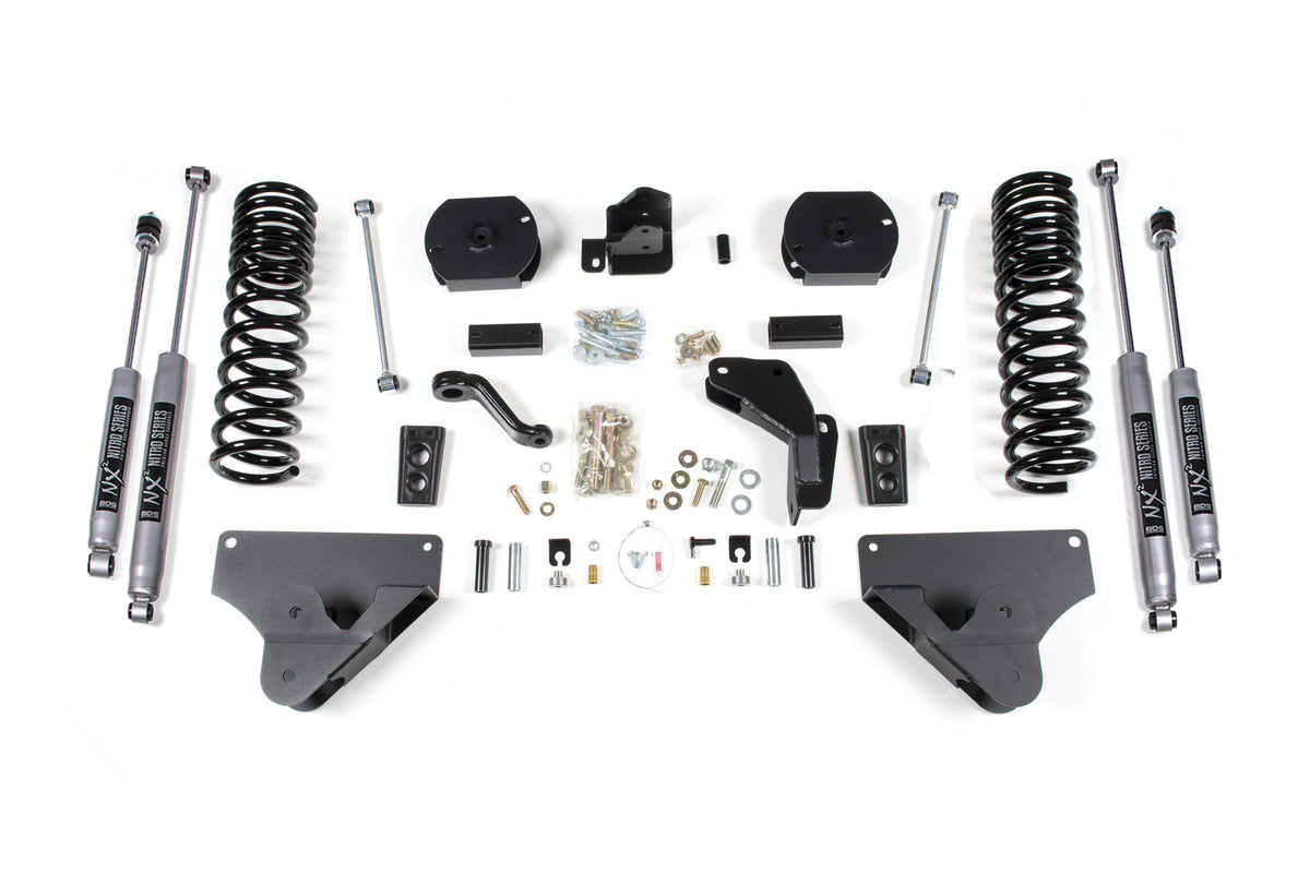 BDS Suspension 4 Inch Lift Kit Ram 2500 14-18 4WD Diesel Coil Spacers Fox 2.0 Performance Shocks (2014-2018 2500) - BDS698FS