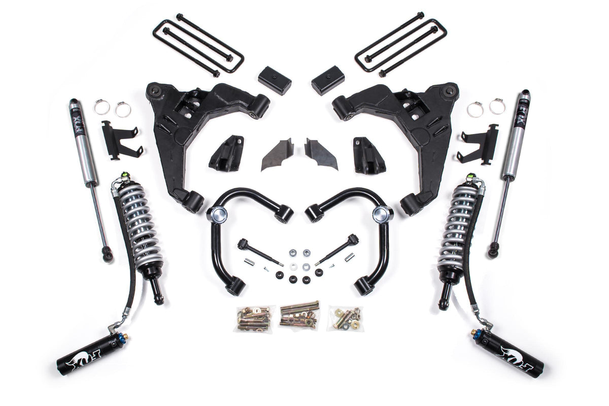 BDS Suspension 3 Inch Lift Kit FOX 2.5 Coil-Over Conversion Silverado/Sierra 2500HD/3500HD 11-19 Diesel Block Kit Without Factory Overload Fox 2.5 Performance Shocks (2011-2019 Sierra 3500 HD, Sierra 2500 HD, Silverado 3500 HD, Silverado 2500 HD) - BDS724