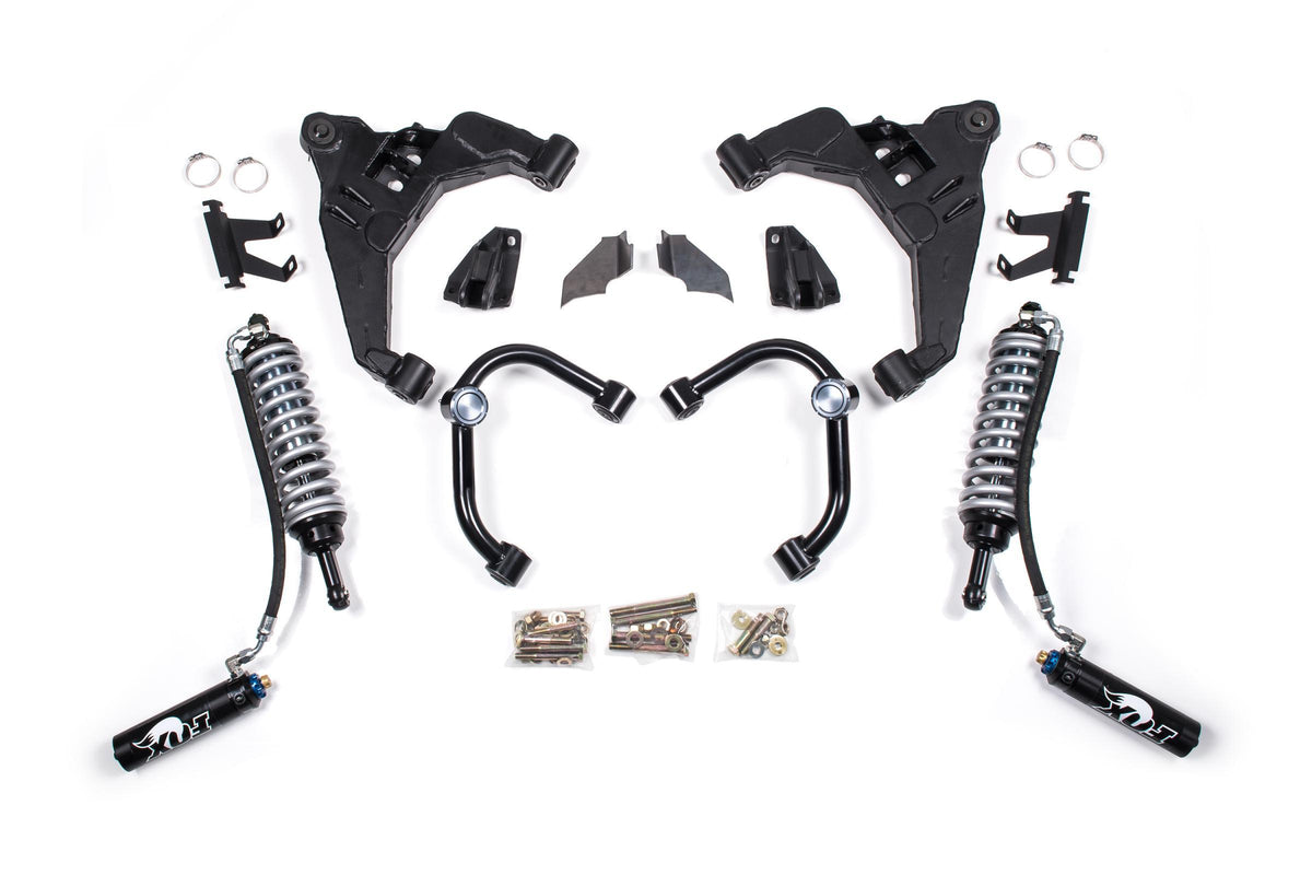 BDS Suspension FOX 2.5 Coil-Over Conversion Upgrade 6.5 Inch Lift Factory Series Silverado/Sierra 2500HD/3500HD 11-19 4WD Fox 2.5 Performance Shocks Diesel Fox 2.5 Performance Shocks - BDS735FDSC