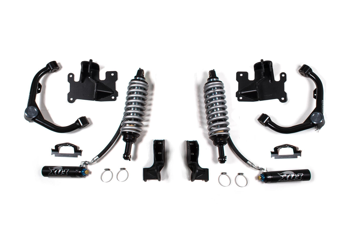 BDS Suspension FOX 2.5 Coil-Over Conversion Upgrade 4.5 Inch Lift Factory Series Silverado/Sierra 2500HD/3500HD 01-10 4WD Fox 2.5 Performance Shocks Diesel Fox 2.5 Performance Shocks - BDS742FDSC