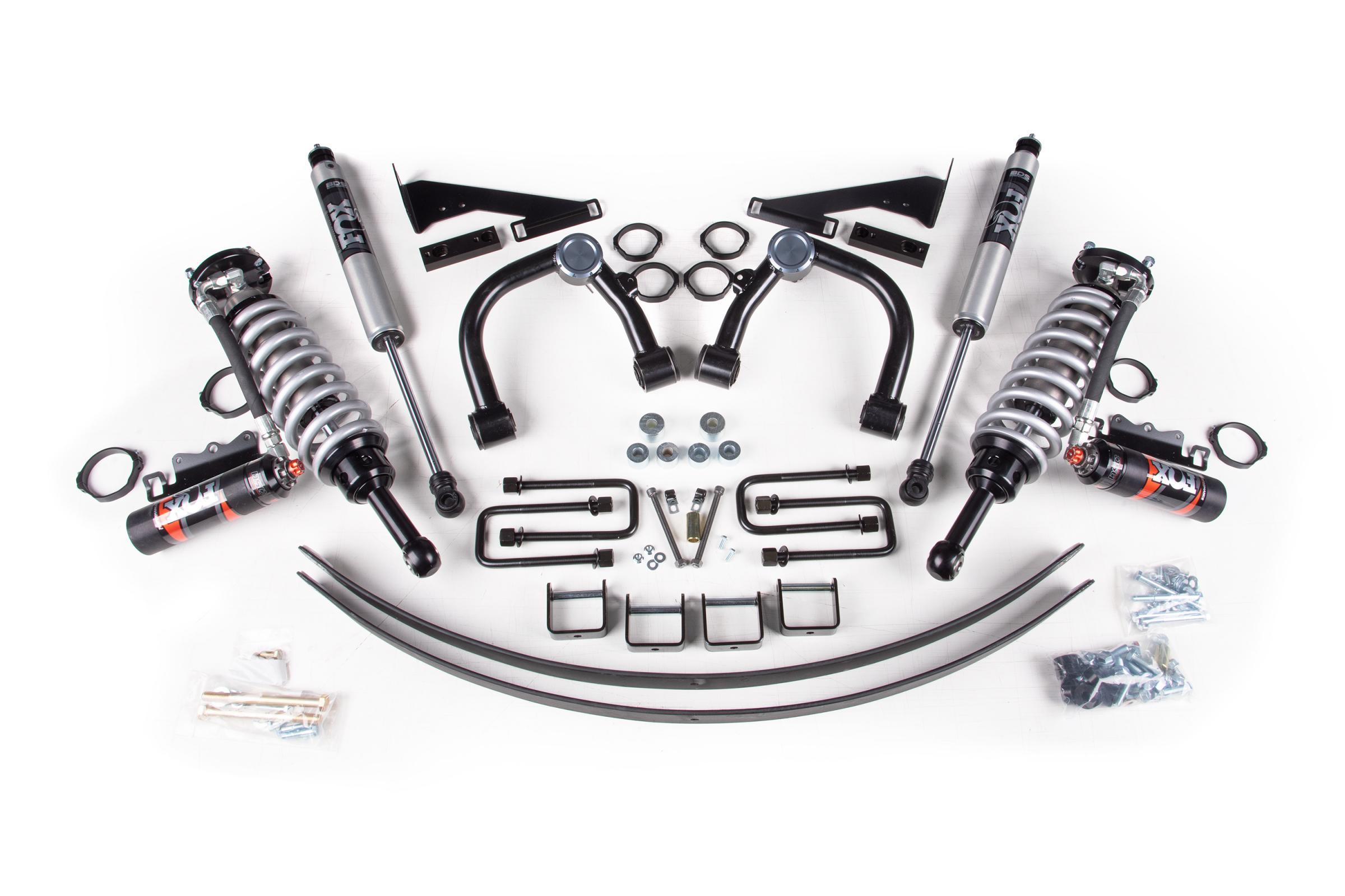 BDS Suspension 2 Inch Lift Kit FOX 2.5 Coil-Over Toyota Tacoma 16-23 4WD Fox 2.5 Performance Elite Shocks (2016-2023 Tacoma) - BDS836FPE